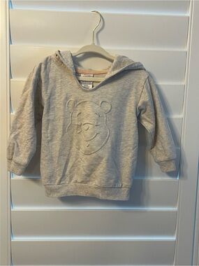 Disney Winnie the Pooh Embossed Heathered Cream Sweatshirt 24 months